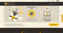 Desktop Screenshot of luckypartners.com